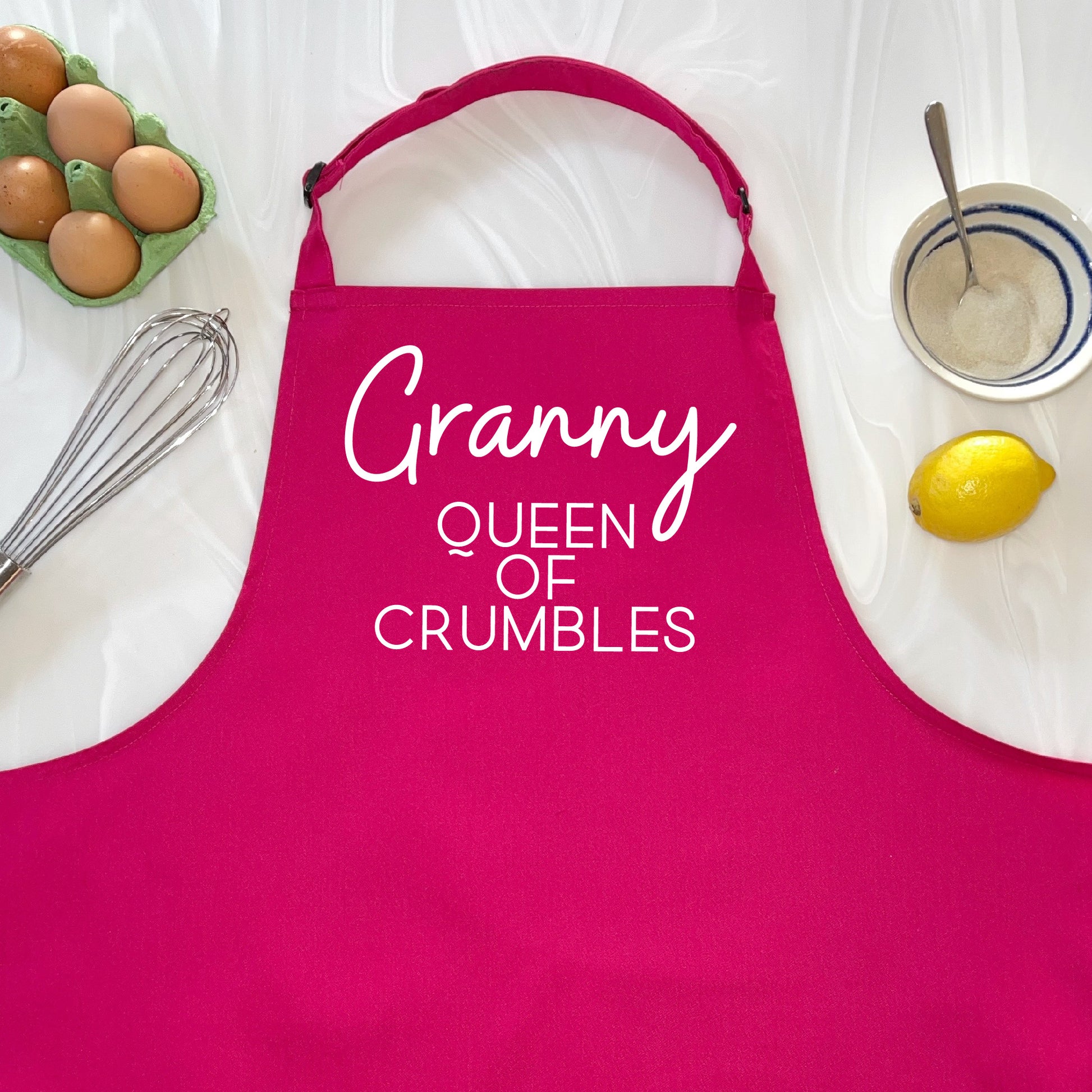 Grandma. Queen of......Art Deco Personalised Apron - Lovetree Design