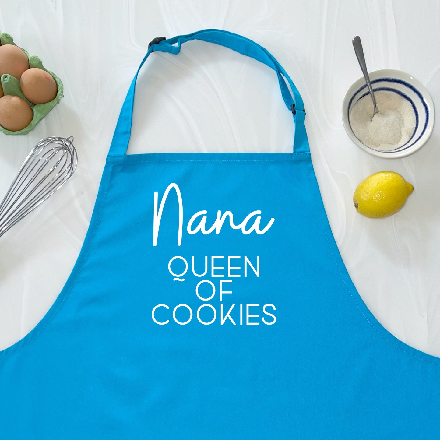 Grandma. Queen of......Art Deco Personalised Apron - Lovetree Design