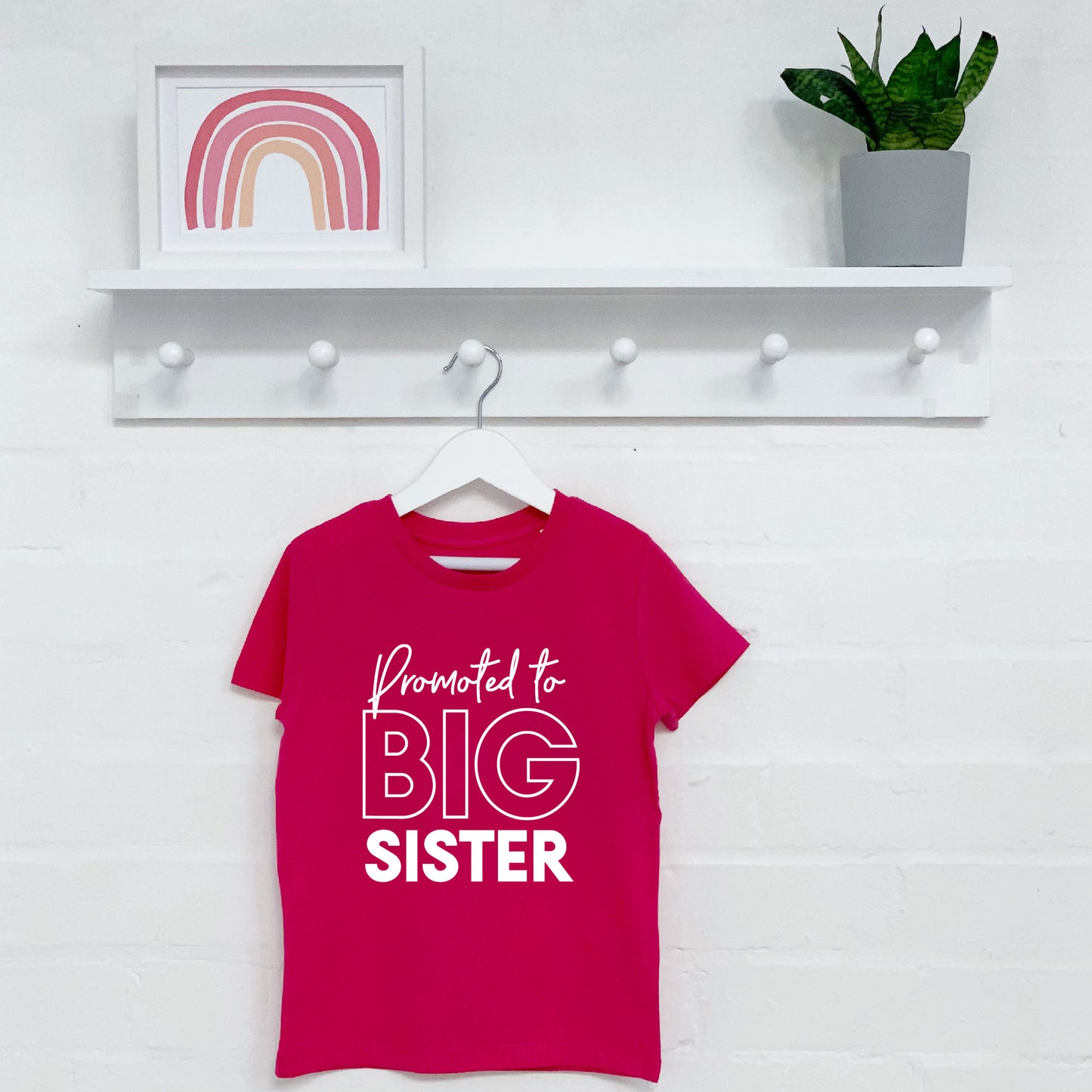 Promoted To Big Sister T Shirt - Lovetree Design