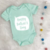 Happy Fathers Day Speech Bubble Baby Grow - Lovetree Design