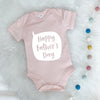 Happy Fathers Day Speech Bubble Baby Grow - Lovetree Design