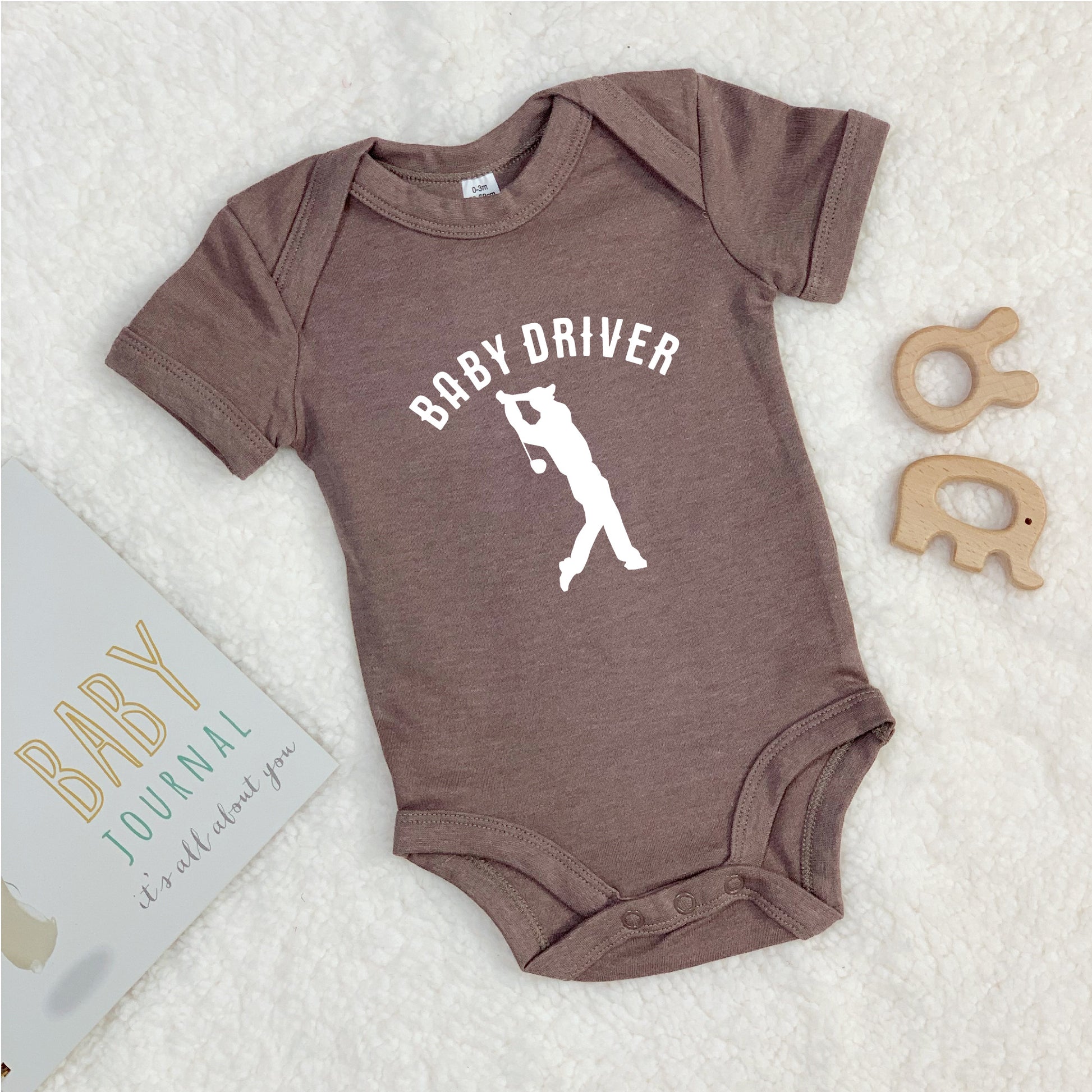 Baby Driver Golf Babygrow - Lovetree Design