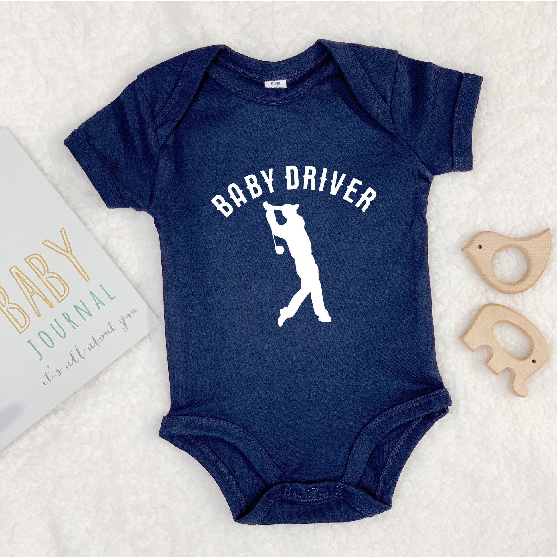 Baby Driver Golf Babygrow - Lovetree Design