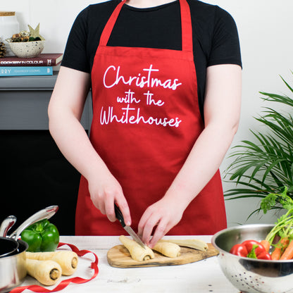 Christmas With The… Personalised Apron - Lovetree Design