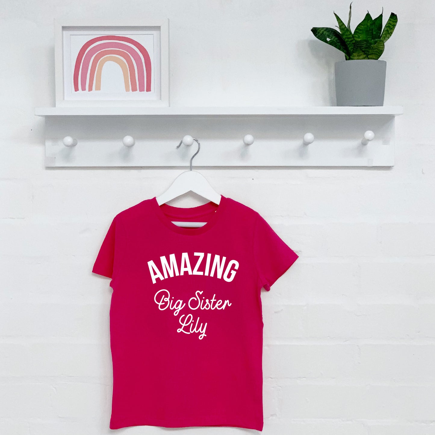 Amazing Big Sister Personalised T Shirt - Lovetree Design