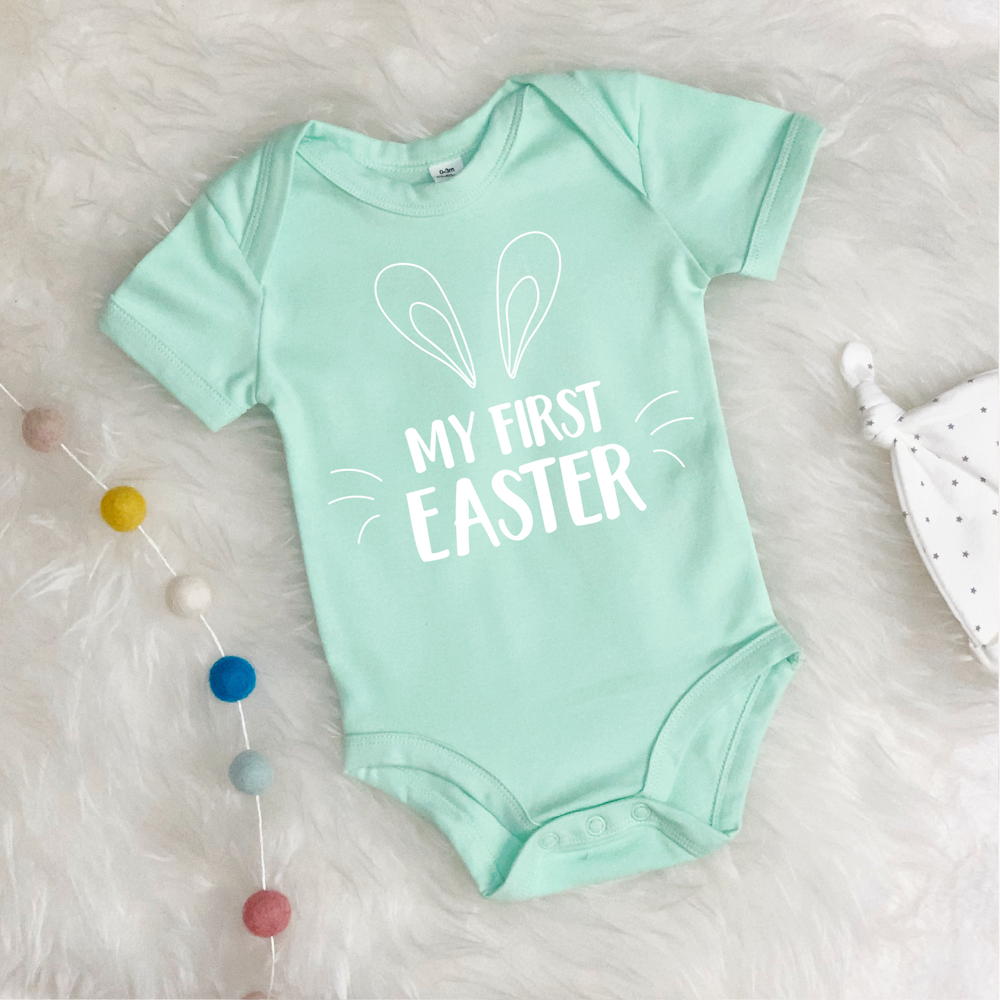 My First Easter Bunny Babygrow - Lovetree Design