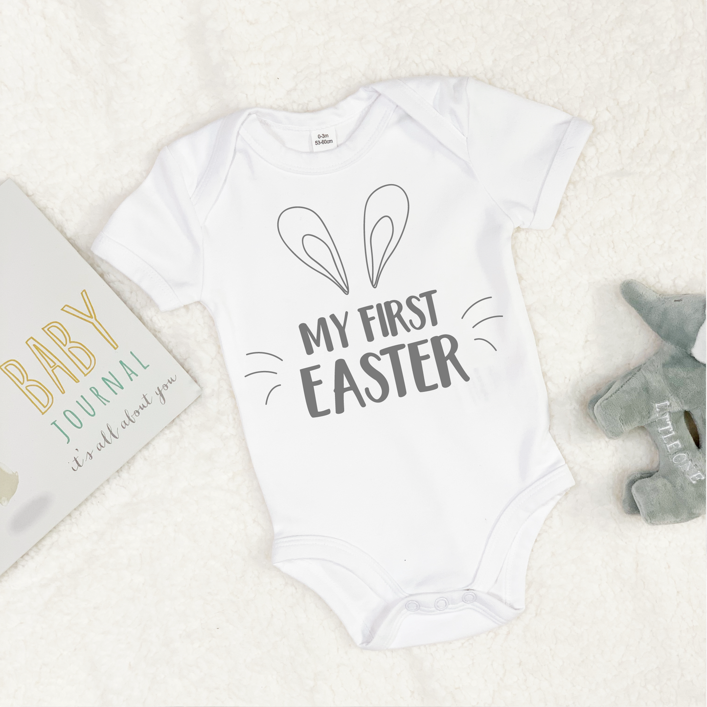 My First Easter Bunny Babygrow - Lovetree Design