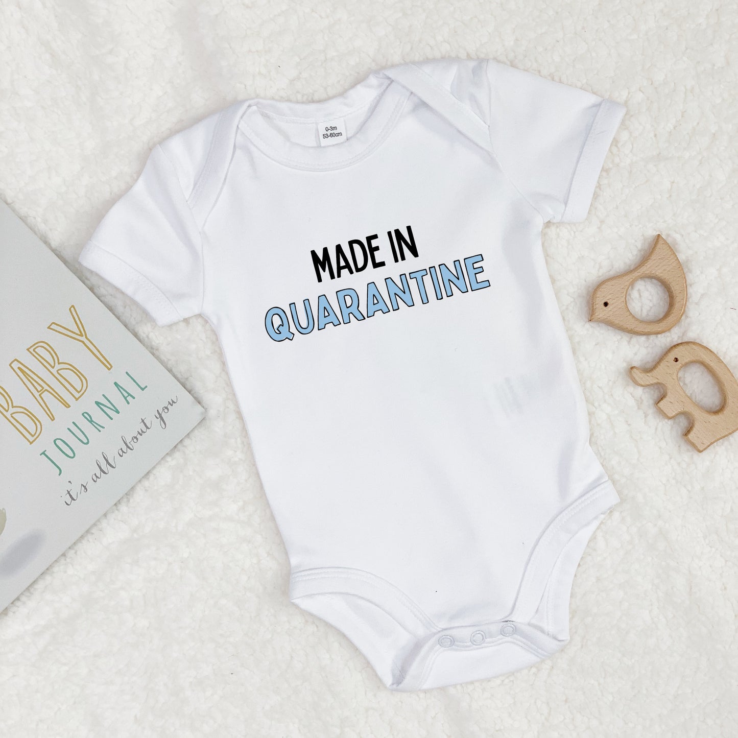 Made in Quarantine Lockdown Babygrow - Lovetree Design