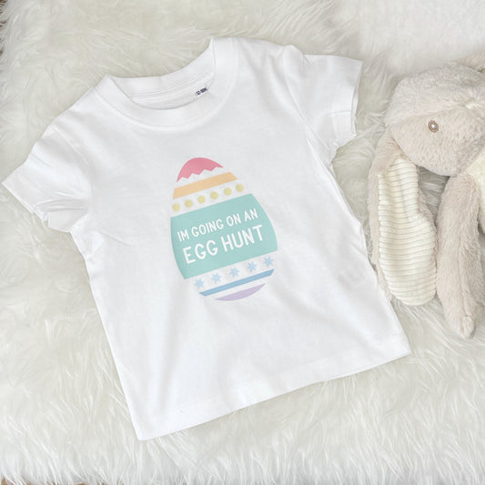 I'm Going On An Easter Egg Hunt Kids Easter T Shirt - Lovetree Design