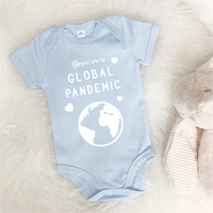 Born In A Global Pandemic Lockdown Babygrow - Lovetree Design