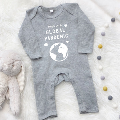 Born In A Global Pandemic Lockdown Babygrow - Lovetree Design