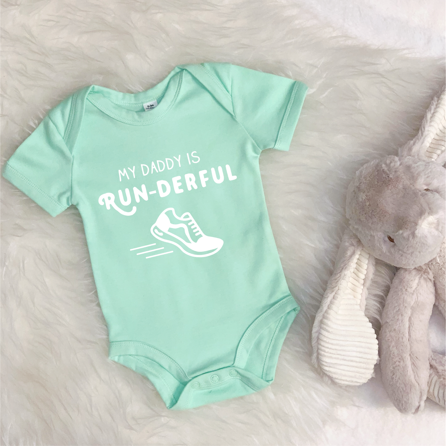 My Daddy Is Runderful Running Babygrow - Lovetree Design