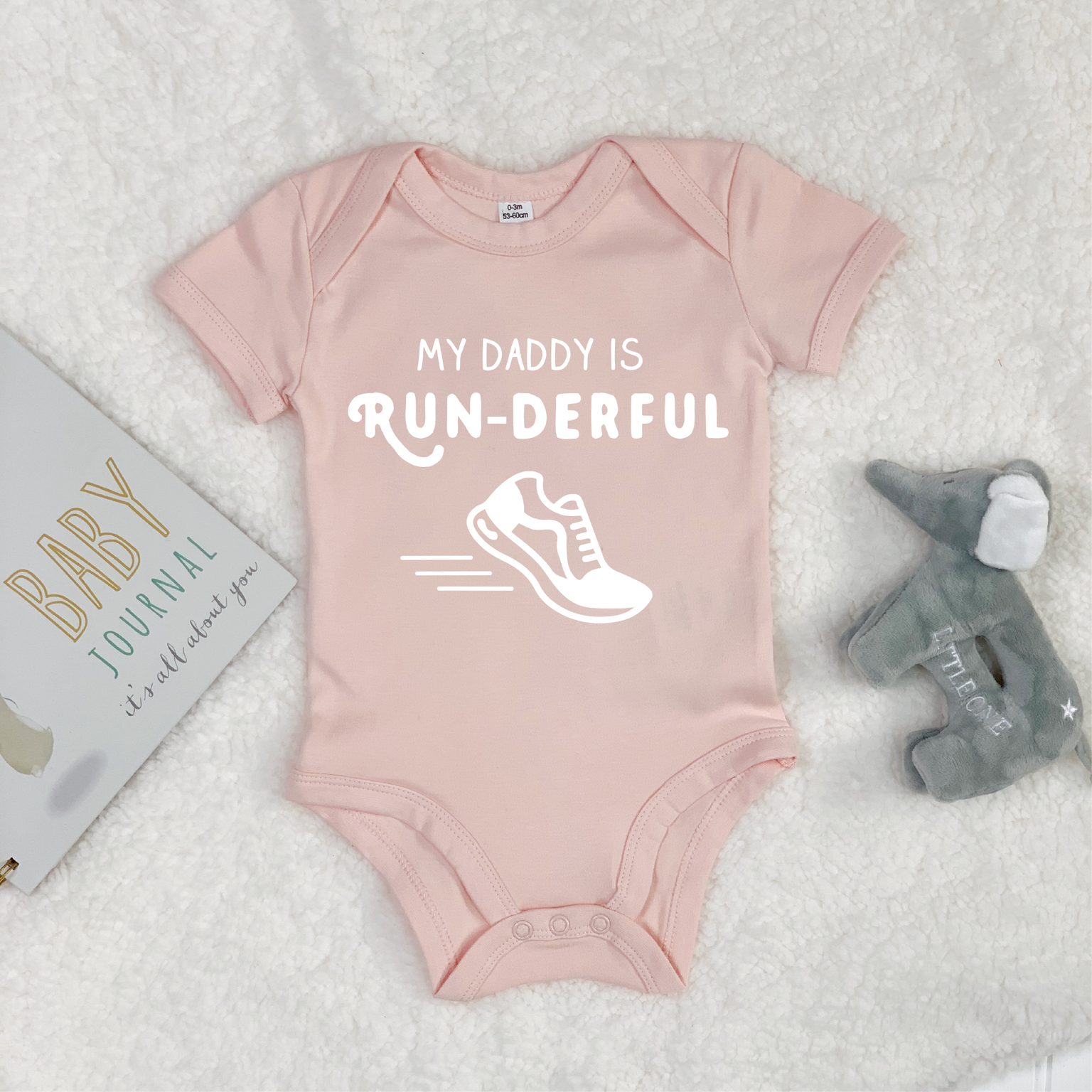 My Daddy Is Runderful Running Babygrow - Lovetree Design