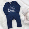 Daddy Will Get Me Hooked On Fishing Babygrow - Lovetree Design