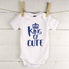 King / Queen Of Cute Royal Babygrow - Lovetree Design