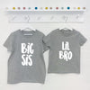 Big Bro Lil Bro / Big Sis Lil Sis Sibling Set - Lovetree Design