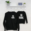 Big Dude Lil Dude Father And Son Sweatshirts - Lovetree Design