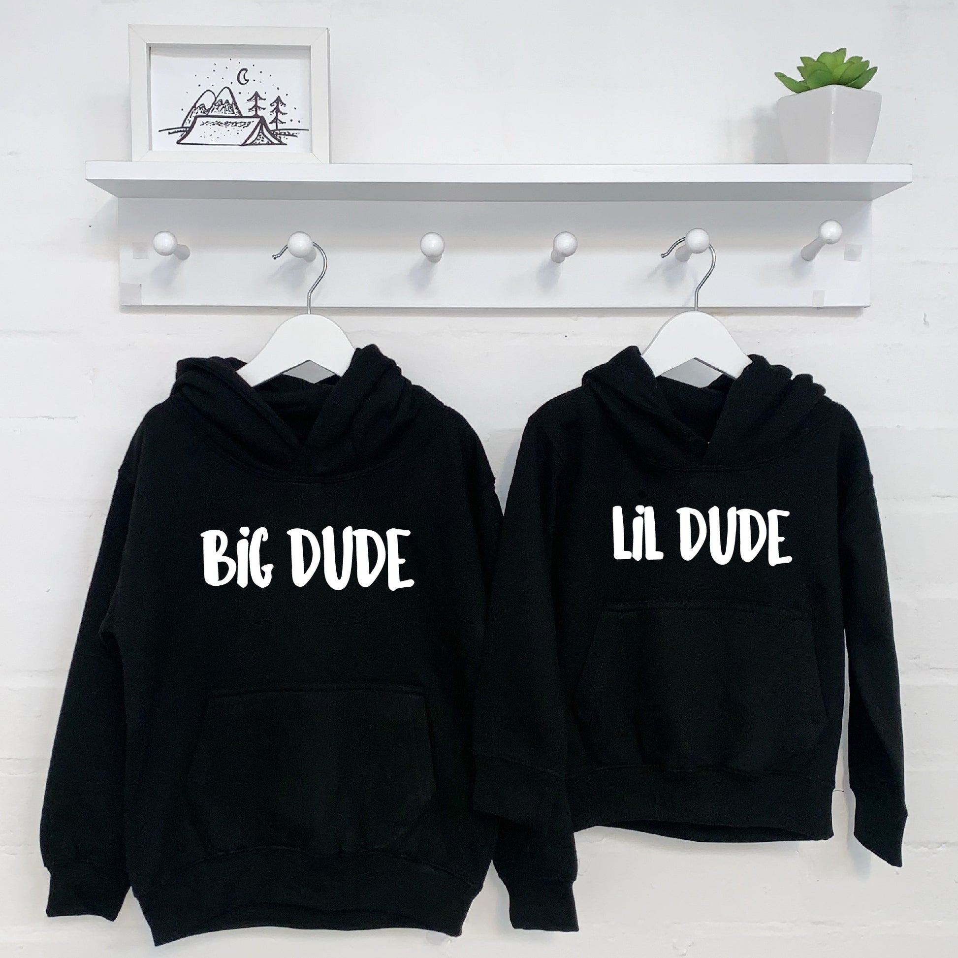 Big Dude Lil Dude Hoodie Set - Lovetree Design