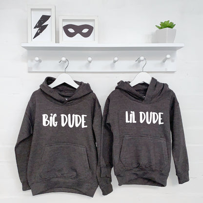 Big Dude Lil Dude Hoodie Set - Lovetree Design