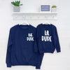 Big Dude Lil Dude Father And Son Sweatshirts - Lovetree Design