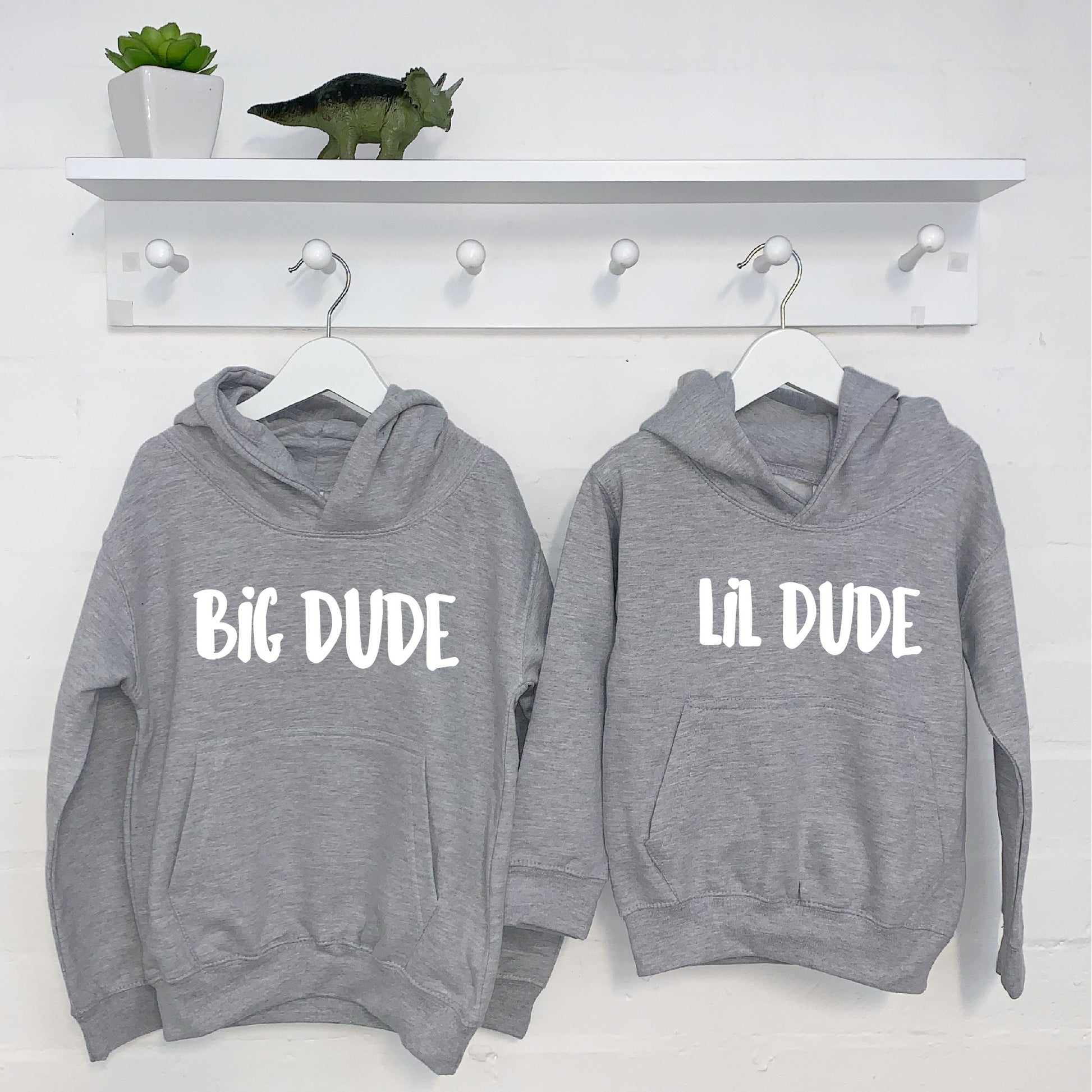 Big Dude Lil Dude Hoodie Set - Lovetree Design