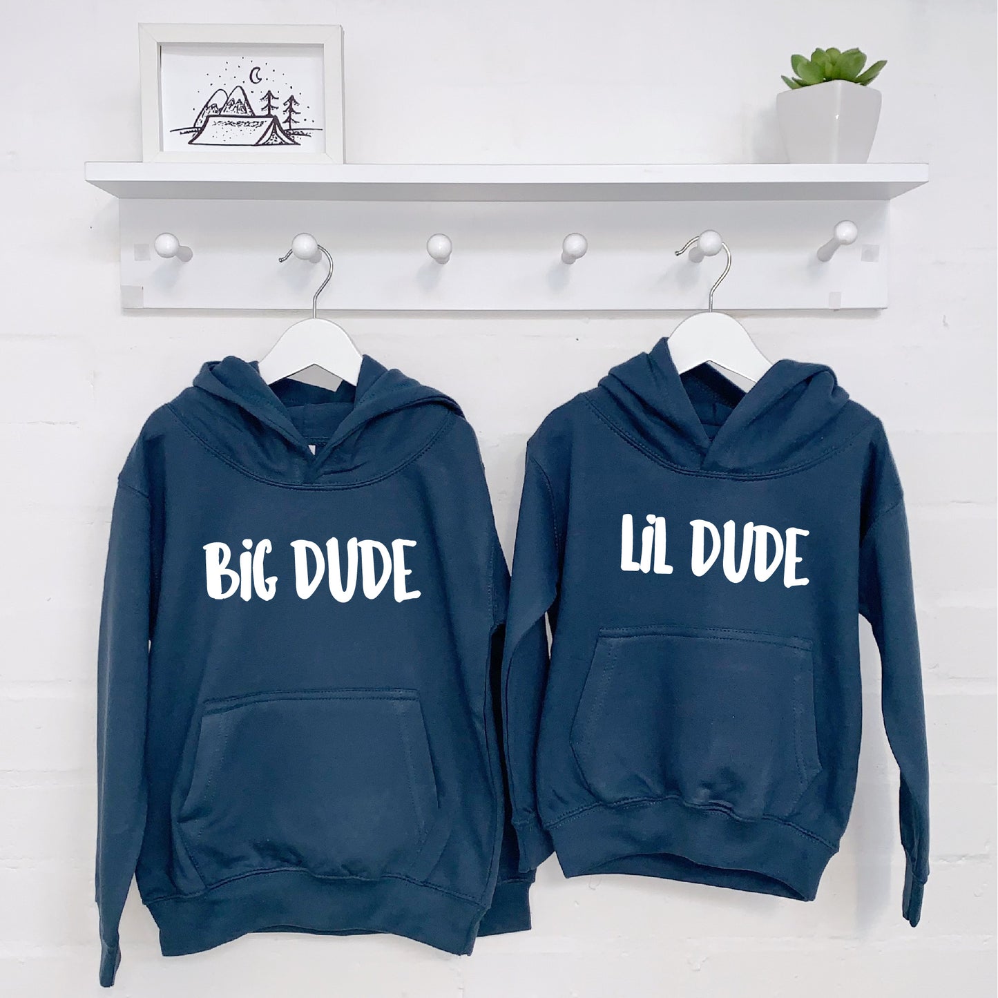 Big Dude Lil Dude Hoodie Set - Lovetree Design