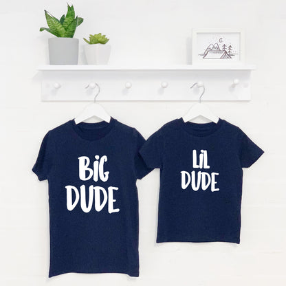 Big Dude / Lil Dude Sibling Set - Lovetree Design