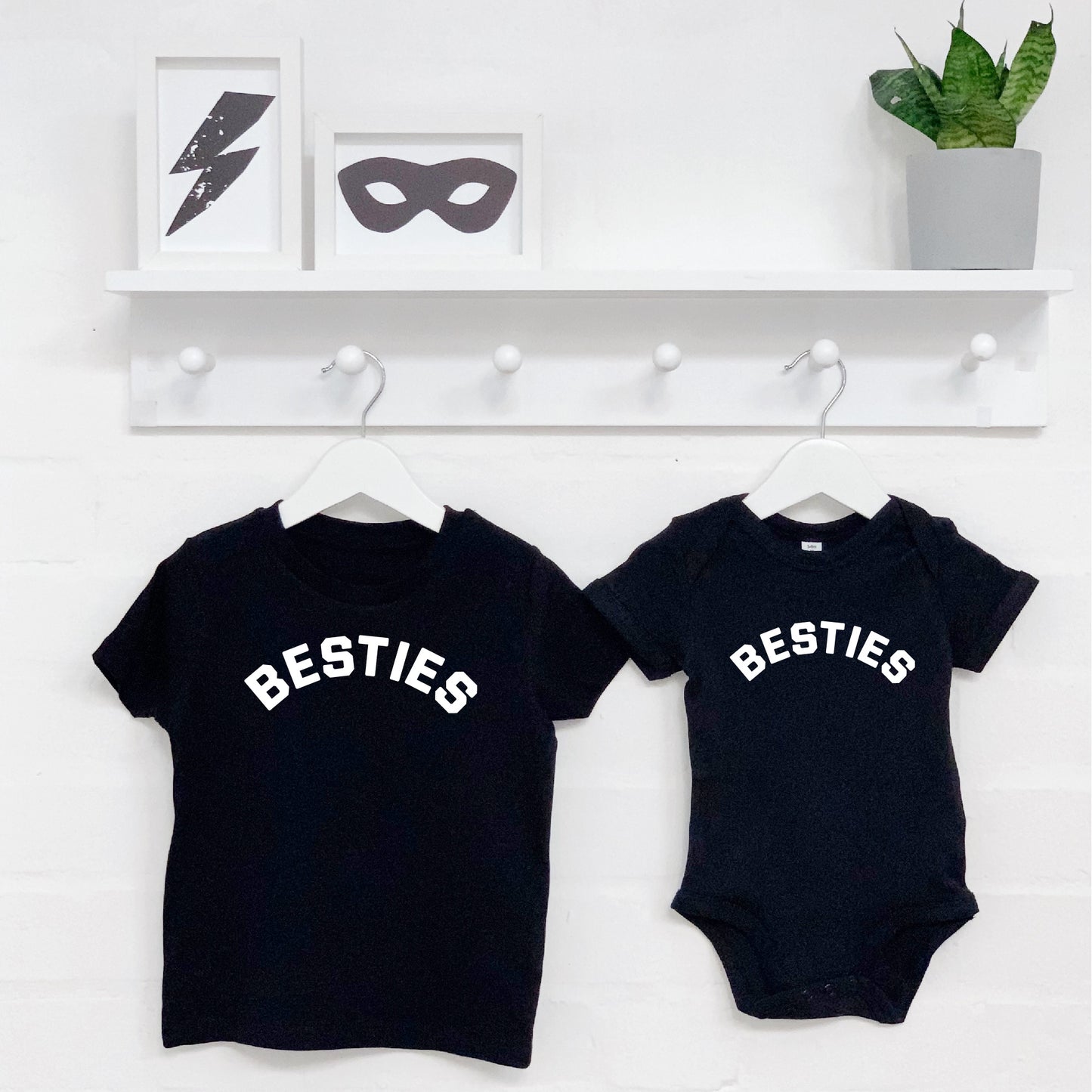 Besties Sibling / Kids T Shirt Set - Lovetree Design