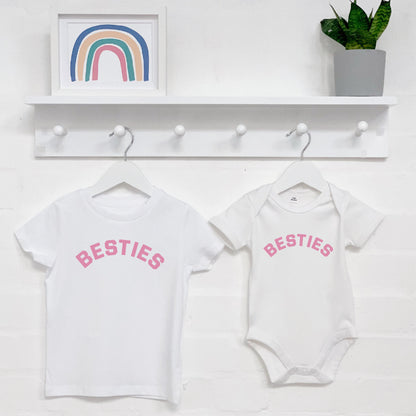 Besties Sibling / Kids T Shirt Set - Lovetree Design