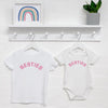 Besties Sibling / Kids T Shirt Set - Lovetree Design