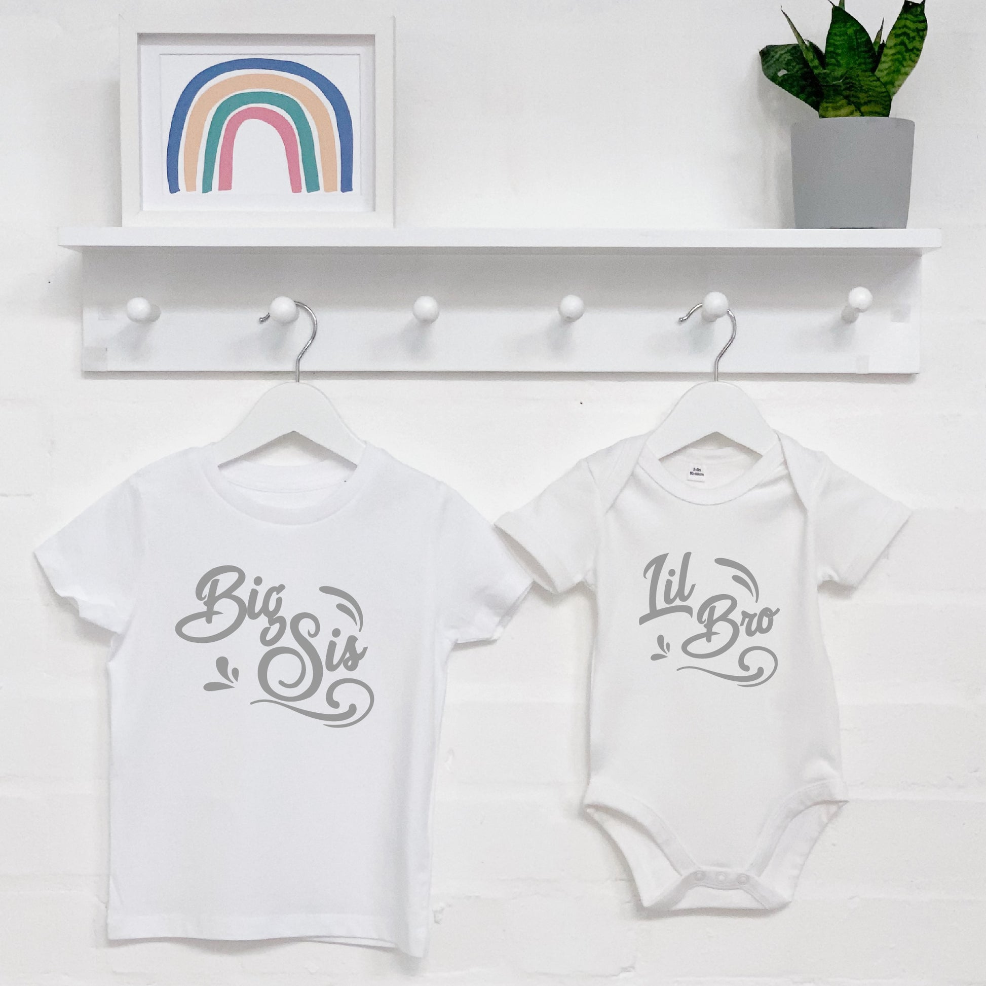 Sibling Waves Set: Sisters and Brothers Matching Set - Lovetree Design