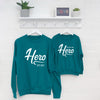 Hero Parent And Child Matching Sweatshirt Set - Lovetree Design
