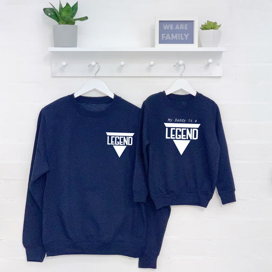 'Legend' Father And Son Sweatshirt Set - Lovetree Design