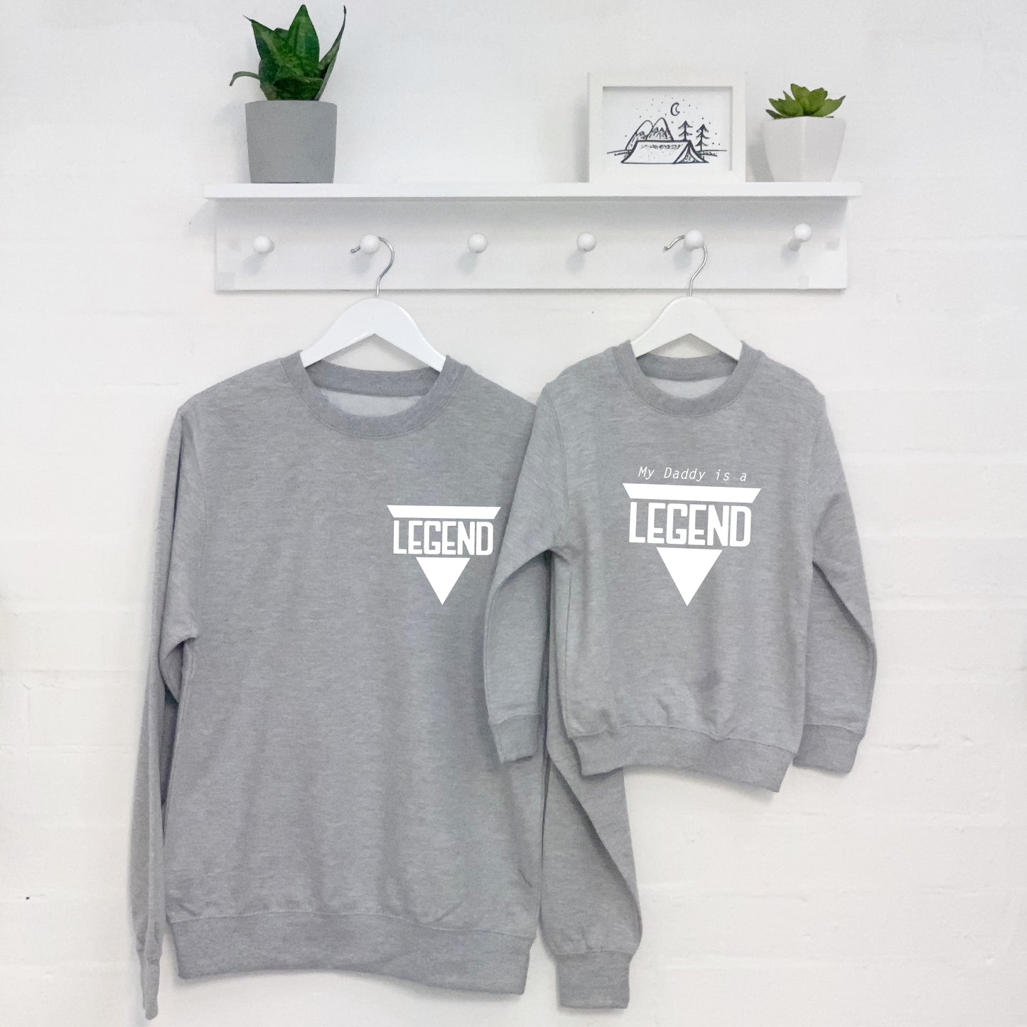 'Legend' Father And Son Sweatshirt Set - Lovetree Design