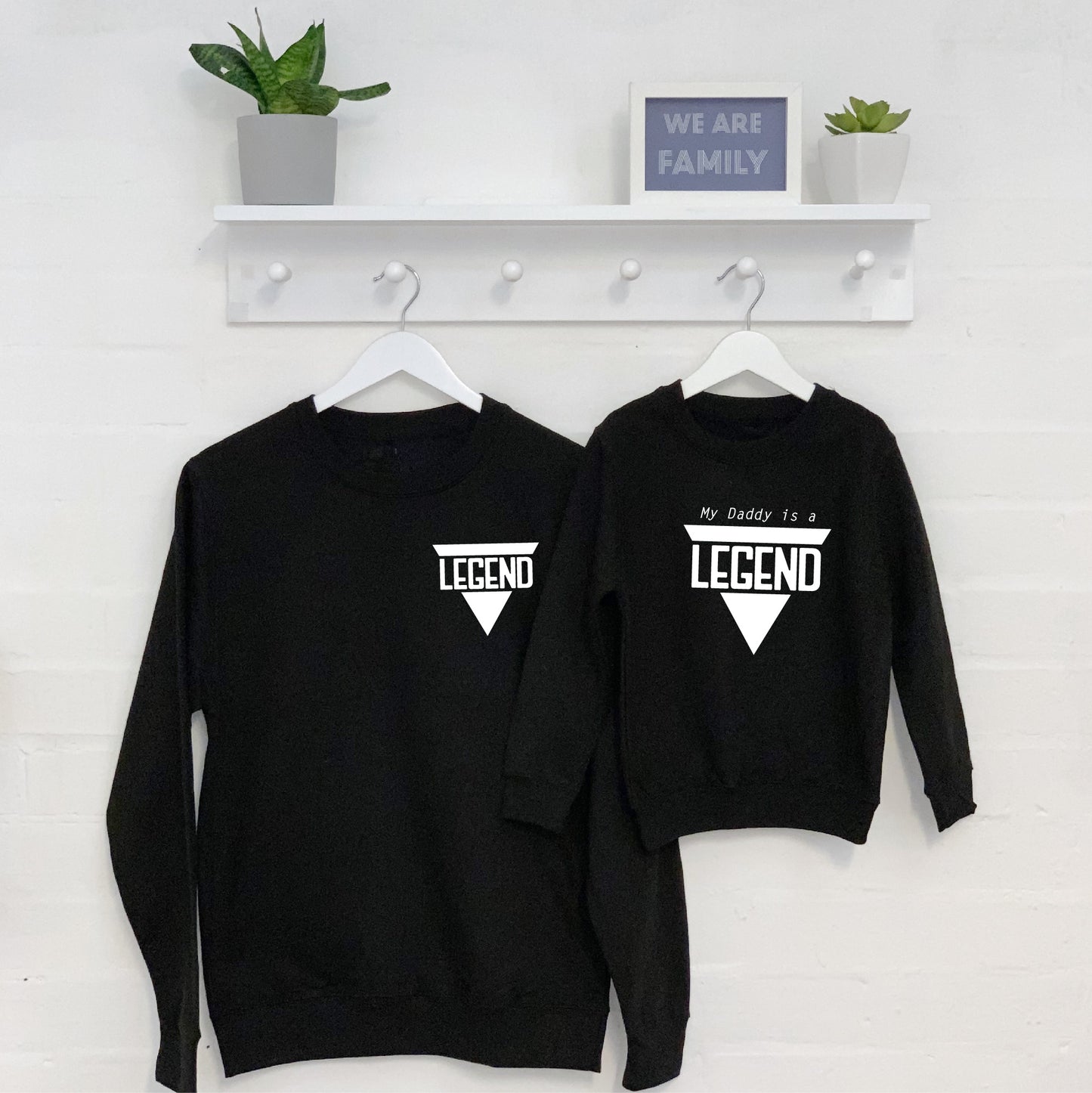 'Legend' Father And Son Sweatshirt Set - Lovetree Design