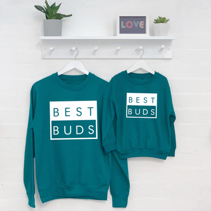 Best Buds Father And Son Matching Sweatshirt Set - Lovetree Design