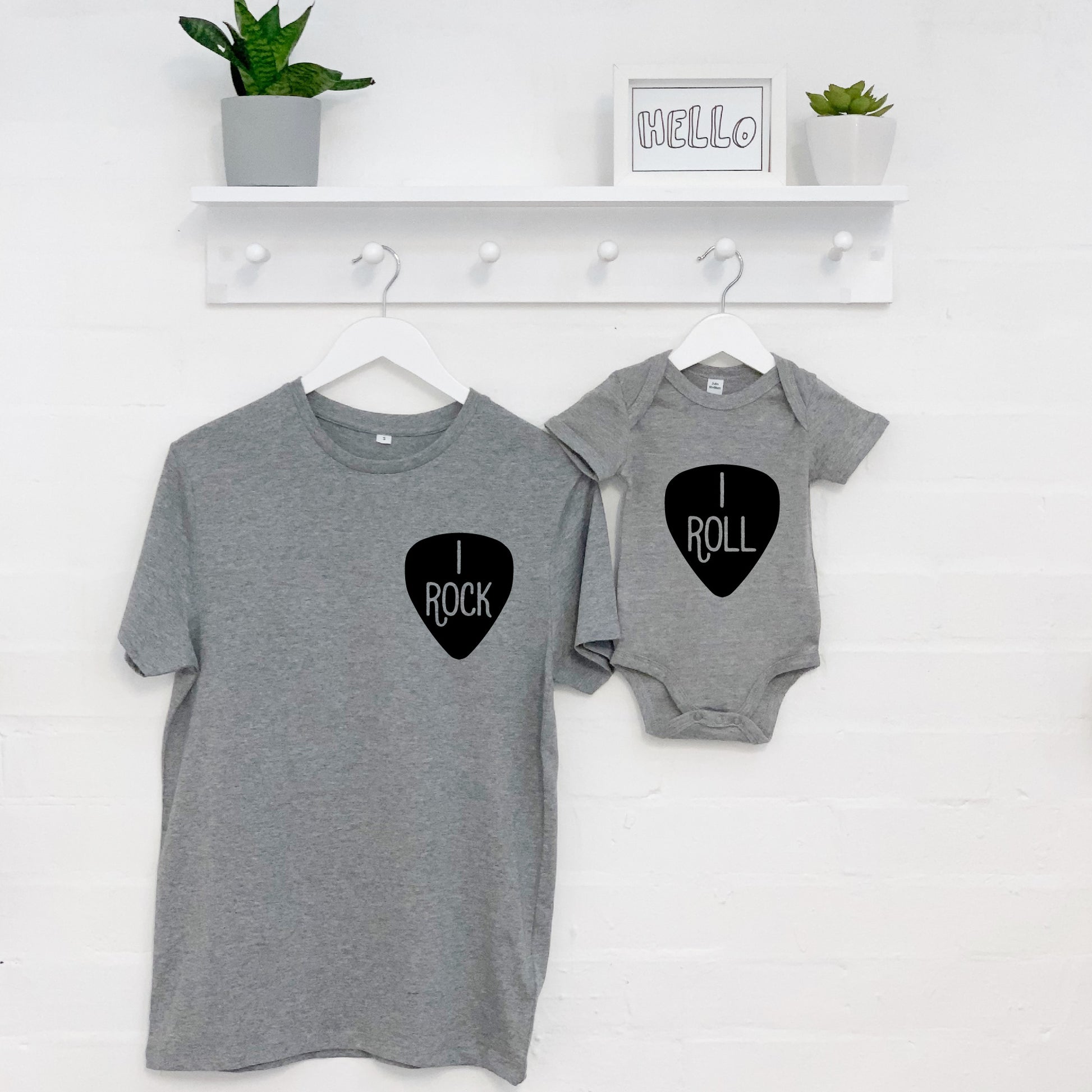 Rock And Roll Dad And Child Set - Lovetree Design