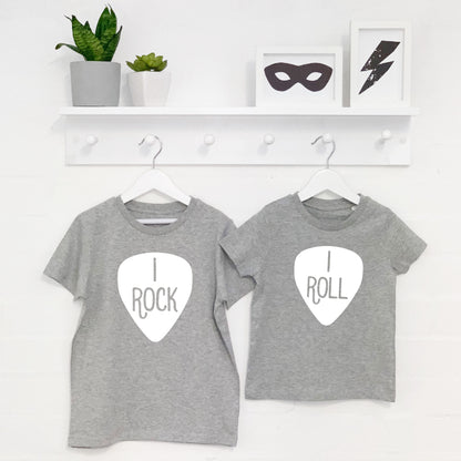 Rock And Roll T Shirt And Babygrow Set - Lovetree Design