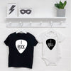 Rock And Roll T Shirt And Babygrow Set - Lovetree Design