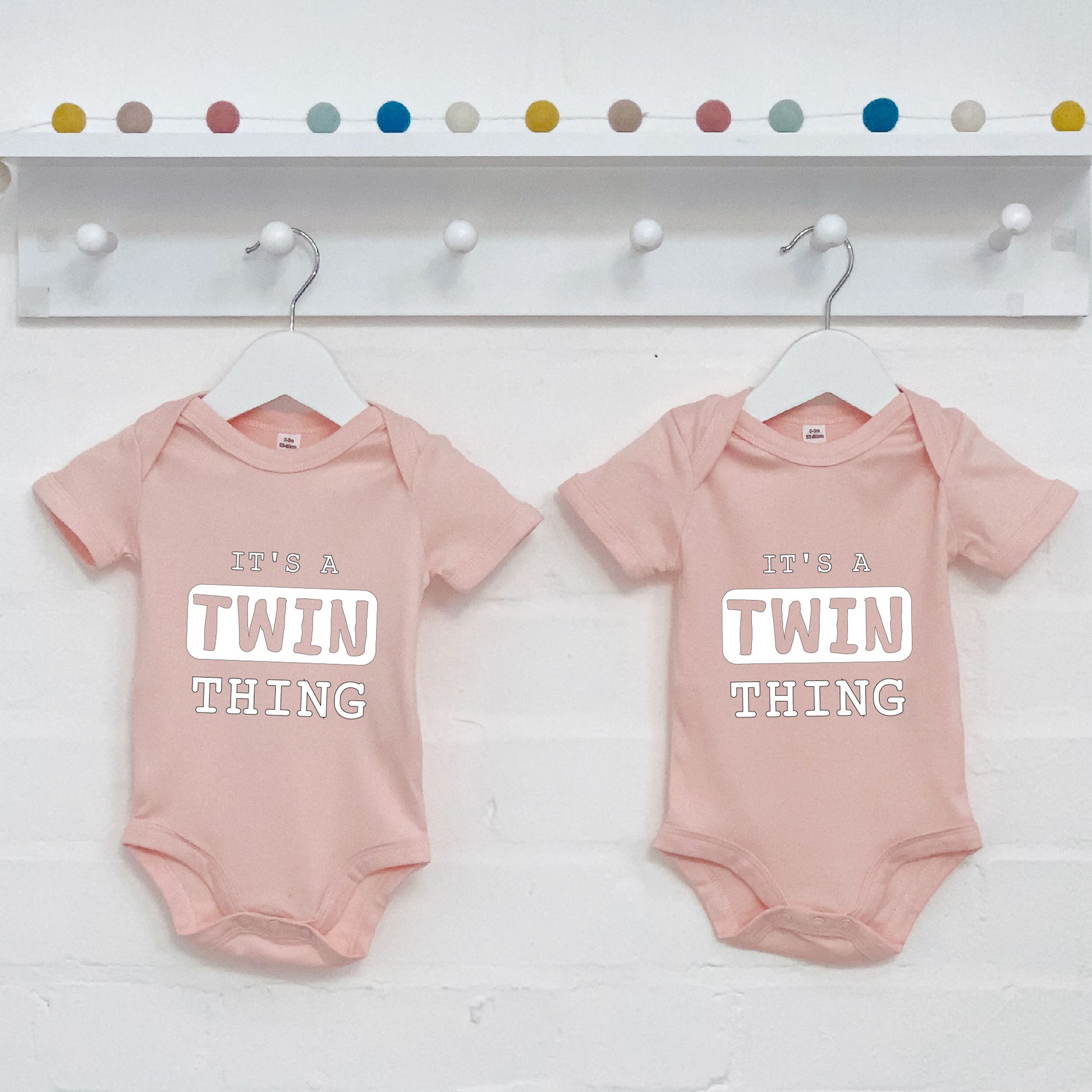 'It's a Twin Thing' Sibling Twin Set - Lovetree Design