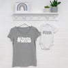 Instamum And Baby Mother And Child T Shirt Set - Lovetree Design