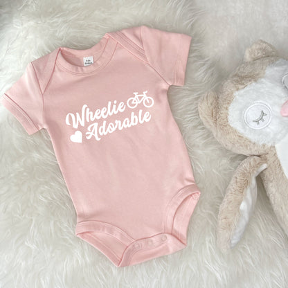 Wheelie Adorable Cycling Babygrow - Lovetree Design