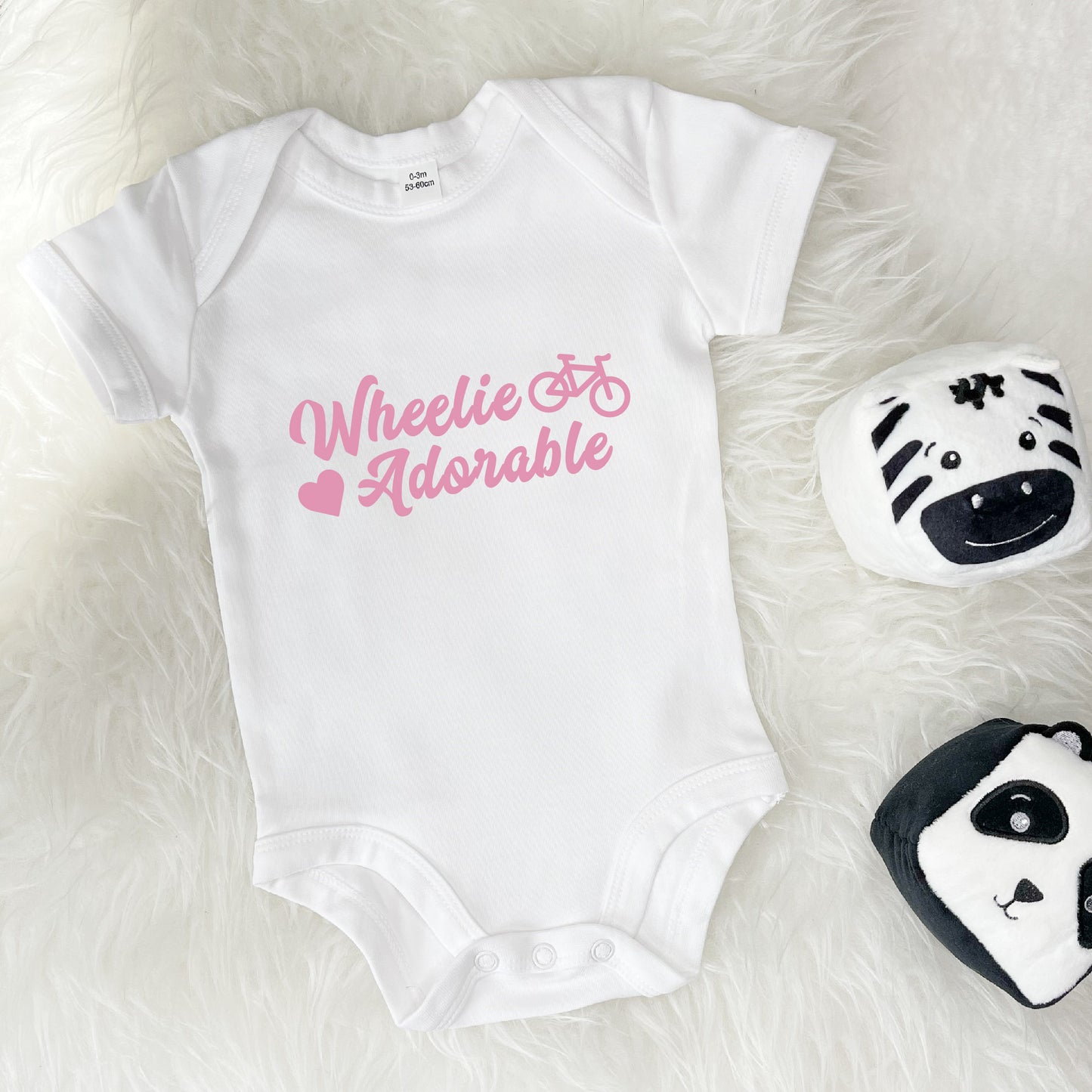 Wheelie Adorable Cycling Babygrow - Lovetree Design