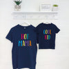 Hot Mama, Cool Kid. Mother And Child T Shirt Set