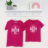 Personalised Hexagon Brother And Sister Set - Lovetree Design