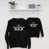 Notorious Father And Child Matching Sweatshirt Set - Lovetree Design