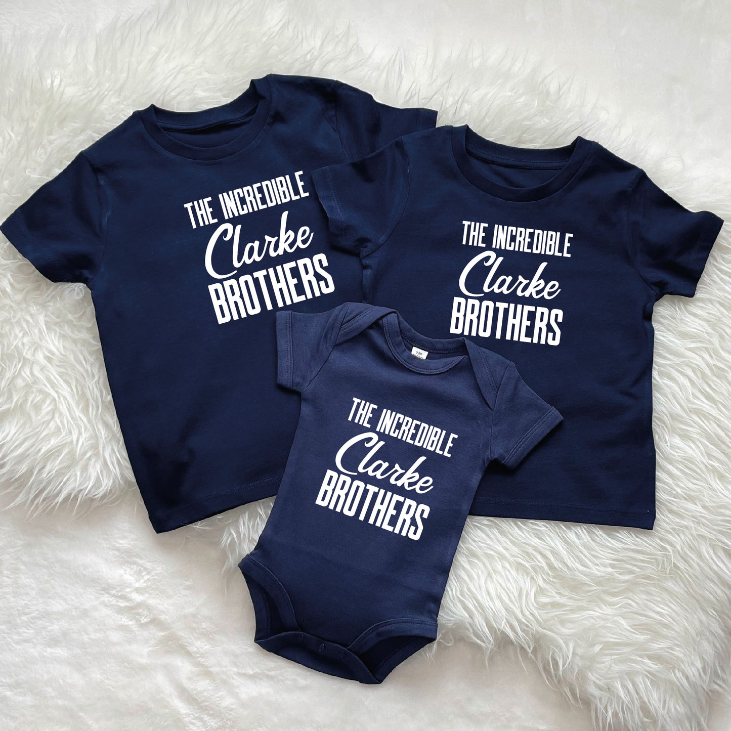 The Incredible Brothers Set Of Three T Shirts