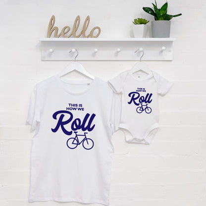 Cycling Parent And Child T Shirts - Lovetree Design