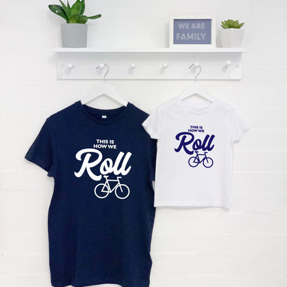 Cycling Parent And Child T Shirts - Lovetree Design