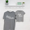 Big Dude Little Dude Father And Son Matching T Shirts - Lovetree Design